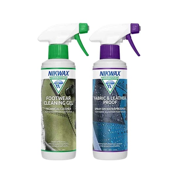 NIKWAX Nikwax footwear cleaning gel/fabric & leather proof 300ml [6] single